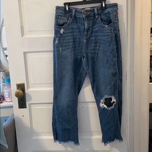 Perfect condition BDG high rise kick flare jeans